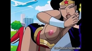 Wonder Woman Parody Sex Cartoon Hentai Parody Wonderwoman Wonder Woman Comic Famous Drawn anime