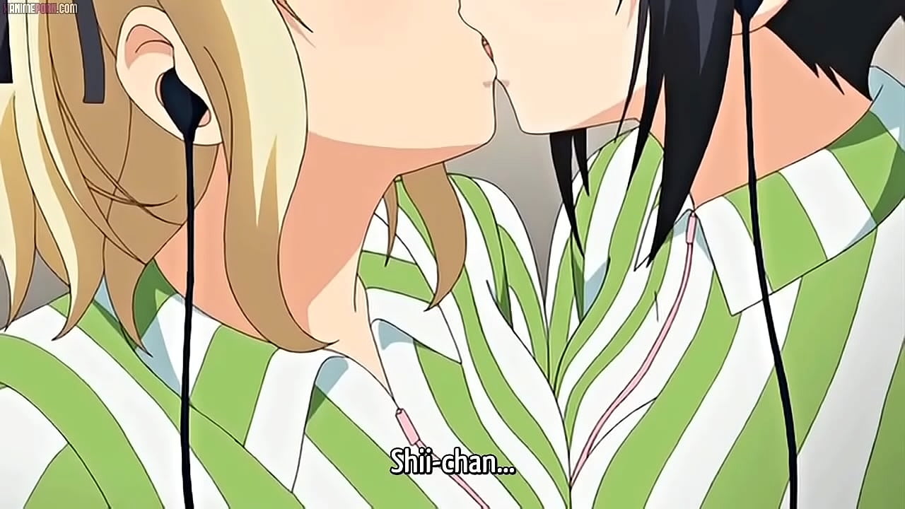 Anime tongue kissing porn