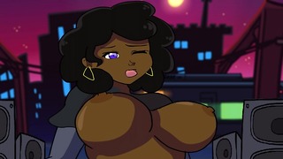 Cuma Gecesi Funkin Animasyon Carol ve Pazar Sahnede Sert Seks Yapıyor