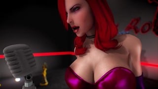 320px x 180px - Jessica Rabbit fucks in the bathroom with a BBC - XAnimu.com