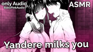asmr – Yandere Milks You (kézimunka, szopás, Bdsm) (hangos szerepjáték)