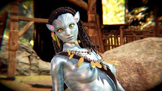 Avatar - Секс с Нейтири - 3D порно