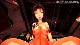 Black Pond Hentai Fucking Revy until She is Filled Completely – Hentai 3d Uncensored