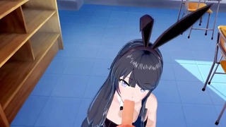 Bunny Mai suger og knepper dig efter gymnasiet Pov