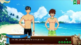 Camp Mate – Natsumi hygger sig med Keitaro på stranden