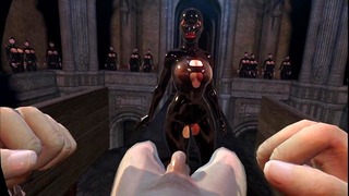 Citor3 VR Sfm 3d ххх игры бондаж огромные сиськи латекс богиня отсасывает дважды двойной оральный секс кремовый пирог
