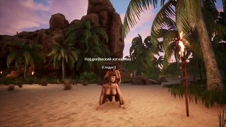 Futa fucking in Conan Exile island