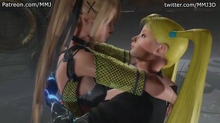 Cyberpunk Story: Marie Rose and Rainbow Mika – Futa X Lady [mmj]