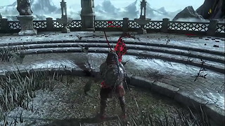 Dark Souls 3 gameplay with tough fights