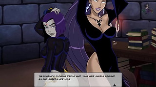 Raven trở nên nóng bỏng trong trò chơi tình dục DC Comics EP67