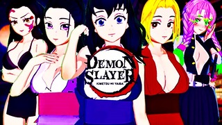 Tueur de démons Hentai Compilation (daki, Mitsuri Kanjori, Suma, Makio, Hinatsuru)