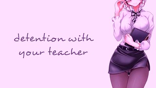 Detention With Your Professor (teacher Series) | Sound Porn | Uk Asmr