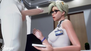 Doctor Mercy Cock-eksamen, Blowjob Deepthroath 3d