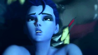 Widowmaker Getting Fucked From Behind By Doomcock With Sounds