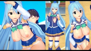 3dcg ( )[hentai Spiel Koikatsu! Konosuba Wasser (anime 3dcg-Video)