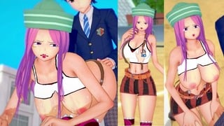 3dcg hentai Game Koikatsu! One Piece Jewelry Boni(anime 3dcg Video)