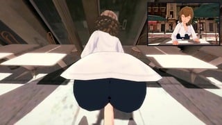 Misuzu Misaka Hentai 3d Pov Just Doggystyle Pose to aru No Railgun