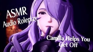 R18 + asmr audio Roleplay Camilla te ayuda a despegar F4a