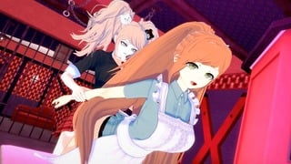 Enoshima Junko Futanari Chisa Yukizome Danganronpa