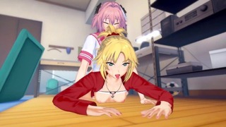 Fate  Astolfo X Mordred