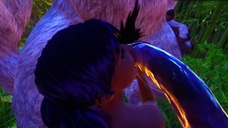 Yiff Porn Forest - Furry Oral Sex Pov | Bj for a Forest Creature | Rough Life - XAnimu.com