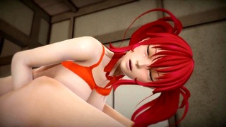 Futa Cross Ange - Ange X Hilda - 3D-porno