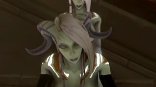 Futa Draenei Fuck Threesome – World of Warcraft [futa X Futa] W Sound