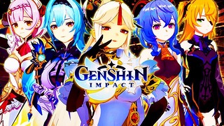 Genshin Impact Compilação Fischl Anime