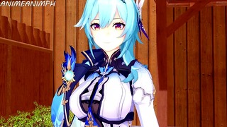 Genshin Impact Eula Hentai 3d