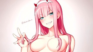 Getting Closer With Zero Two – Pretty in the Franxx Anime Porn Joi [commission]