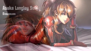 Asuka Langley Sohryu - рыжая шлюшка обожает играть с твоим членом и яйцами в femdom CBT hentai порно