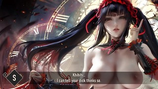 Hentaianimejoi – Kurumi tokisaki Tries to Guess Your Word (joi Game)