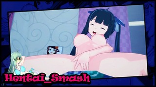 Hestia Fingers Herself in Her Bedroom until She Cums. Danmachi Hentai.