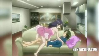 Horny Mature Busted Masturbating and Seduces Step Nephew- Hentai With Eng Subs