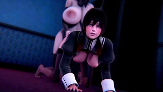 Horror Futa Fuck a Gorgeous Girl [futanari][honey Select 2]