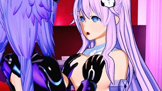 Hiperdimension Neptunia – Mor Kalp X Mor Adım Sis Yuri Anime