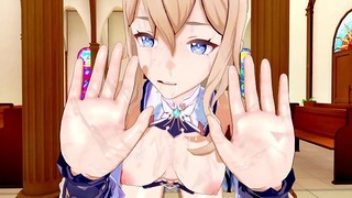 Jean Genshin Impact 3d Hentai 4 7