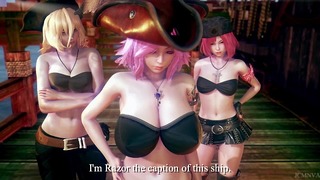 Monster Realm 2 : Pirate and the Beast below the Ocean [3d] [ハニーセレクト]