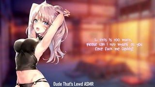 Busty teen begs you to impregnate her in ASMR JOI