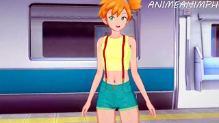 Pokemon Misty Koikatsu Cena de Sexo Selvagem