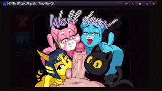 Trap the Cat Flash-Spiel alle Szenen