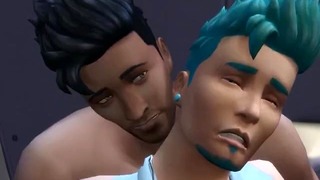 Public Toilet, Yard Cruising 3 Sexy Guys Fuck One Twink – Sims 4 Luckysleazy