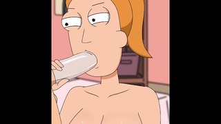 Rick and Morty - Путь назад, домашнее хозяйство - Просто сцена секса - Часть 26, лето # 2, Loveskysanx