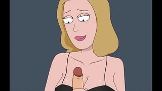 Rick and Morty – a Way Back Place – Sex Scene Only – Part 3 Beth #3 By Loveskysanx