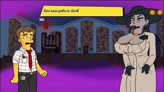 Simpsons – Burns Mansion – Del 11 en sort sexet fisse af Loveskysanx