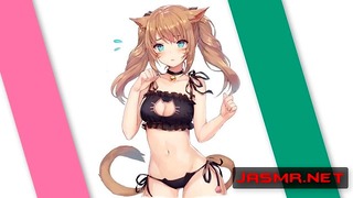 Звукове порно | Tsundere Catgirl радує свого господаря | Японський Asmr