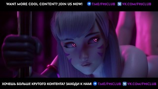 Stripper Dva Got a Good Fuck With Sperm (sex Overwatch)