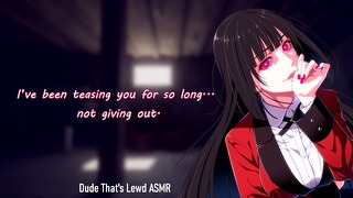 Cute teen in perfect ASMR audio action