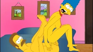 Simpsonovi – Marge X Flanders – Cartoon Hentai Hra P63