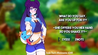 Tomboy Poketrainer Motivates You! (asmr)